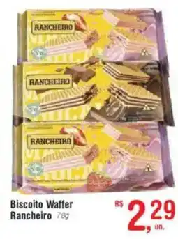 Fort Atacadista Biscoito Waffer Rancheiro oferta