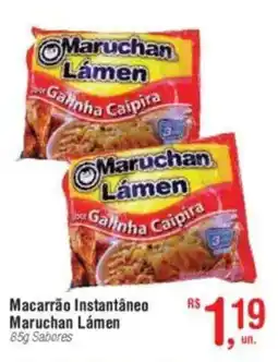 Fort Atacadista Macarrão Instantâneo Maruchan Lámen Sabores oferta