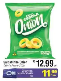 Fort Atacadista Salgadinho Onion Cebola Pacote oferta