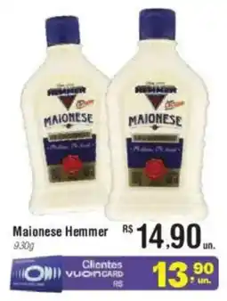 Fort Atacadista Maionese Hemmer oferta