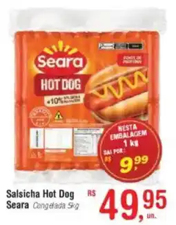 Fort Atacadista Salsicha Hot Dog Seara Congelada oferta