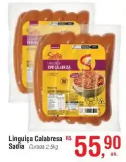 Fort Atacadista Linguiça Calabresa Linguiça Calabresa R$ Sadia Curada 25kg Sadia Curada oferta