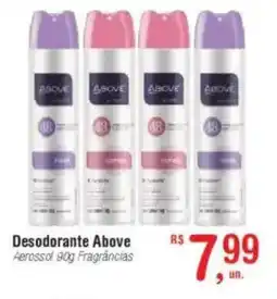 Fort Atacadista Desodorante Above Aerossol Fragrâncias oferta