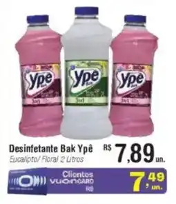 Fort Atacadista Desinfetante Bak Ypê oferta