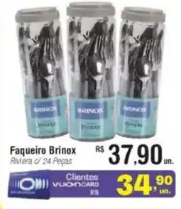 Fort Atacadista Faqueiro Brinox oferta