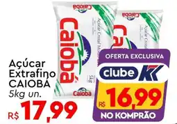 Komprao Atacadista Açúcar Extrafino CAIOBA un. oferta