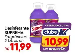 Komprao Atacadista Desinfetante SUPREMA Fragrâncias oferta