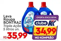 Komprao Atacadista Lava Roupa BONTRAZ Tripla Ação oferta