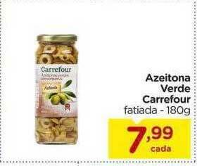 Carrefour Azeitona Verde Carrefour oferta
