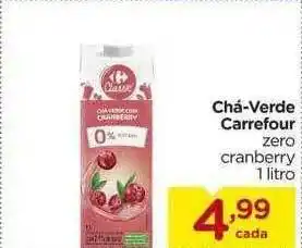 Chá-verde Carrefour