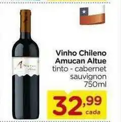 Vinho Chileno Amucan Altue