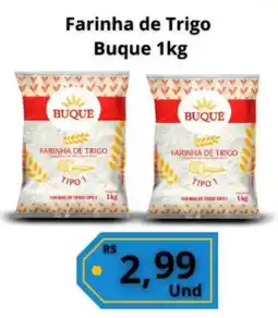 Supermercados Pague Menos Farinha de Trigo Buque oferta