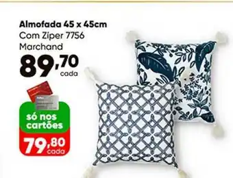 Zaffari Almofada 45 X 45cm Com Ziper 7756 Marchand oferta