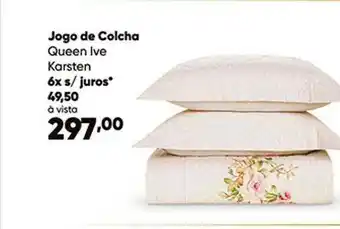 Zaffari Jogo De Colcha Queen Ive Karsten oferta
