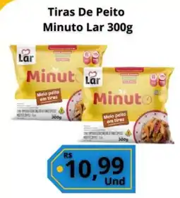 Supermercados Pague Menos Tiras De Peito Minuto Lar oferta