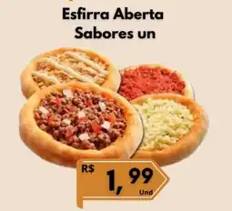 Supermercados Pague Menos Esfirra Aberta Sabores un oferta