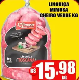 Compre Bem Linguiça mimosa cheiro verde oferta