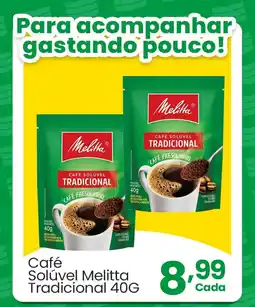 Rede Economia Café Solúvel Melitta Tradicional oferta