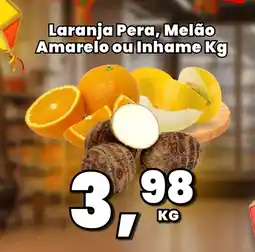 Rede Economia Laranja Pera, Melão Amarelo ou Inhame oferta