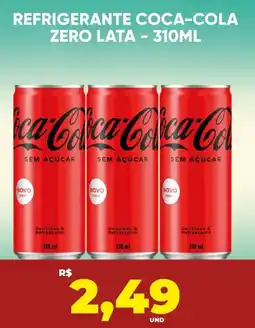 Tatico Refrigerante coca-cola zero lata oferta