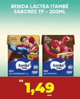 Tatico Bebida láctea itambé sabores tp oferta