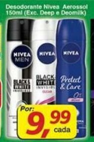 Supermercados Guanabara Desodorante Nivea Aerossol 150ml oferta