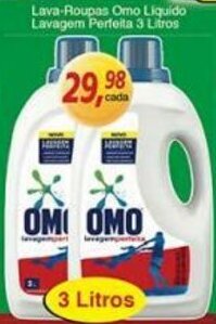 Supermercados Guanabara Lava-roupas Omo Liquido Lavagem Perfeita 3L oferta