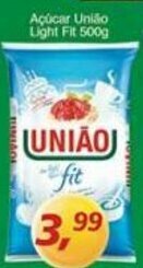 Supermercados Guanabara Acucar Uniao Light Fit 500g oferta