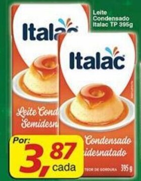 Supermercados Guanabara Leite Condensado Italac TP 395g oferta