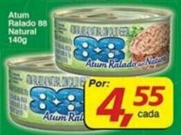 Supermercados Guanabara Atum Ralado 88 Natural 140g oferta