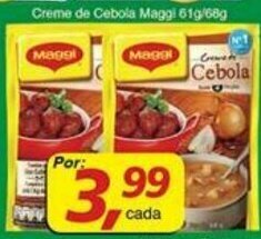 Supermercados Guanabara Creme de cebola Maggi 61g/68g oferta