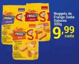 X Supermercados Nuggets de Frango Sadia Sabores oferta