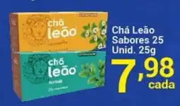 X Supermercados Chá Leão Sabores 25 Unid. oferta