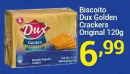 X Supermercados Biscoito Dux Golden Crackers Original oferta