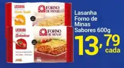 X Supermercados Lasanha Forno de Minas Sabores oferta