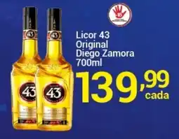 X Supermercados Licor 43 Original Diego Zamora oferta