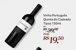 Festval Vinho Português Quinta do Cadeado Tipos oferta