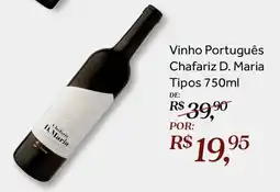 Festval Vinho Português Chafariz D. Maria Tipos oferta