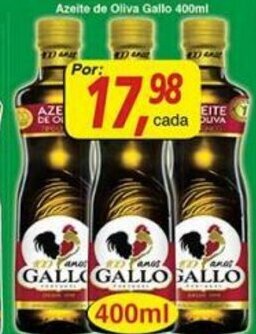 Supermercados Guanabara Azeite de Oliva Gallo 400ml oferta