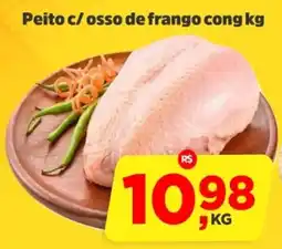 Sj Supermercados Peito c/osso de frango cong oferta