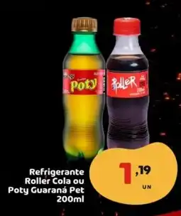 Bigmart Refrigerante Roller Cola ou Poty Guaraná Pet oferta