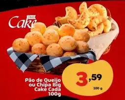 Bigmart Pão de Queijo ou Chipa Big Cake Cada oferta