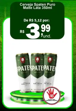 Cocipa Cerveja Spaten Puro Malte Lata oferta