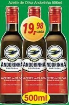 Supermercados Guanabara Azeite de Oliva Andorinha 500ml oferta