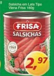 Supermercados Guanabara Salsicha em lata Tipo Viena Frisa 180g oferta