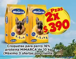 Croquetas para perro 16% proteína MIMARCA