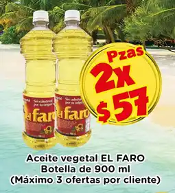 Aceite vegetal EL FARO Botella