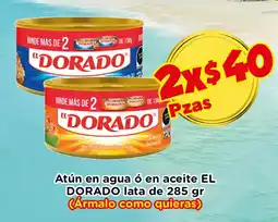 Atún en agua ó en aceite EL DORADO lata
