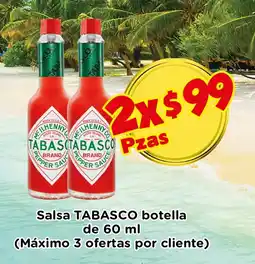 Super Aki Salsa TABASCO botella oferta