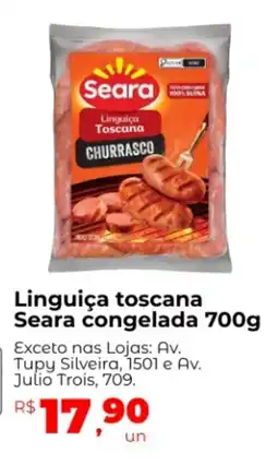 Peruzzo Linguiça toscana Seara congelada oferta